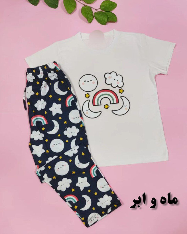 خرید و مشاهده قیمت ست تیشرت شلوار عروسکی کد 11634