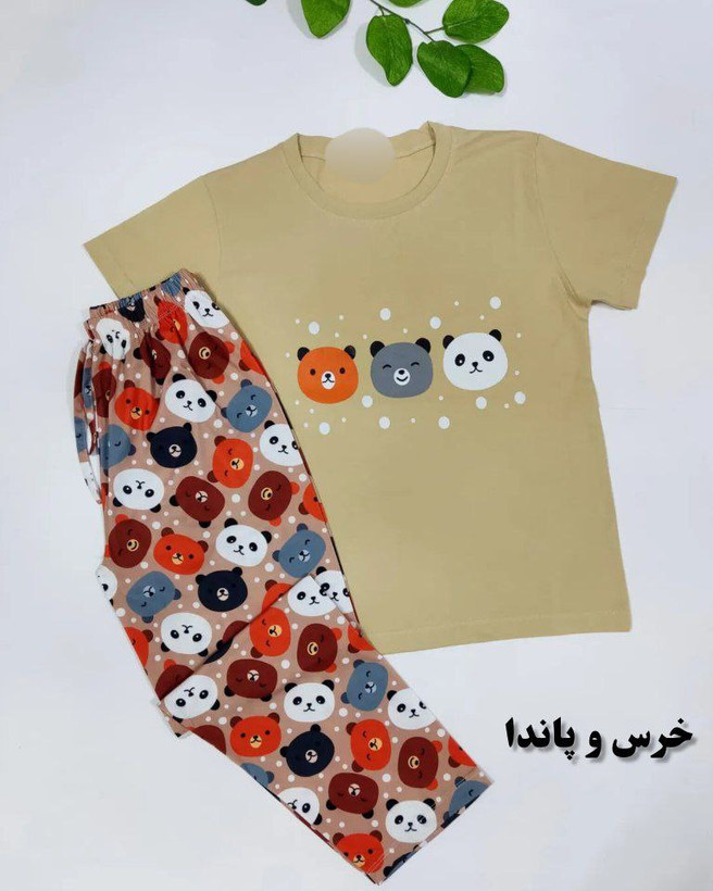 مشاهده قیمت و سفارش ست تیشرت شلوار عروسکی کد 11634