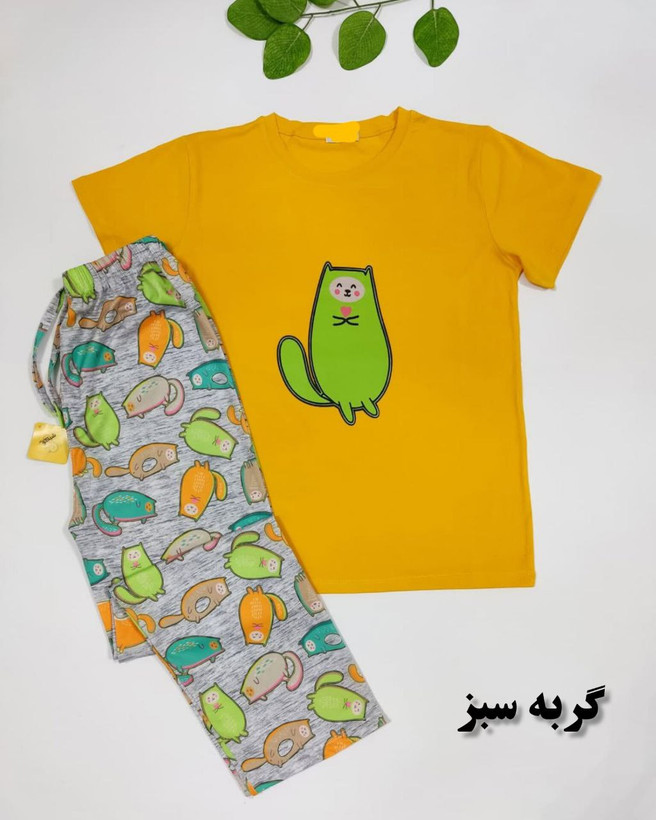سفارش و خرید اینترنتی ست تیشرت شلوار عروسکی کد 11634