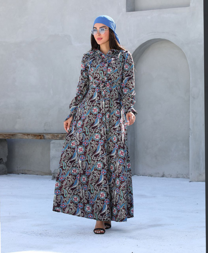 سفارش و خرید اینترنتی پیراهن طرح ژاله کد 84096