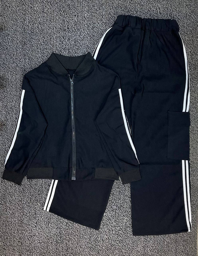 سفارش و خرید اینترنتی ست کراپ شلوار سه خط آیدا کد 7785