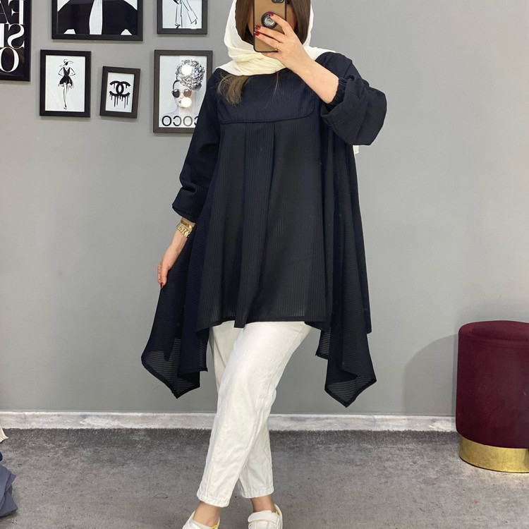 خرید و فروش اینترنتی مانتو شومیزی سپیده کد 42605