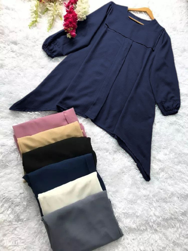 قیمت خرید اینترنتی مانتو شومیزی سپیده کد 42605