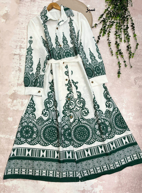 سفارش و مشاهده قیمت ماکسی مانتویی پیچک کد 6300