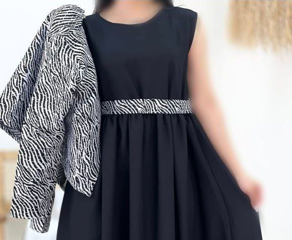 سفارش و خرید اینترنتی سه تیکه کت سارافون کمربند زیرا کد 84670