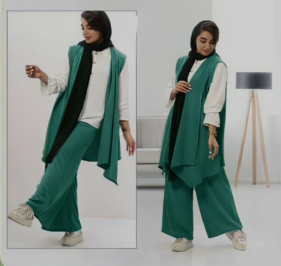 خرید اینترنتی و آنلاین ست سه تیکه مدل بهار کد 35089