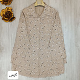 قیمت خرید اینترنتی و آنلاین شومیز بهاره مدل گلی کد 83414