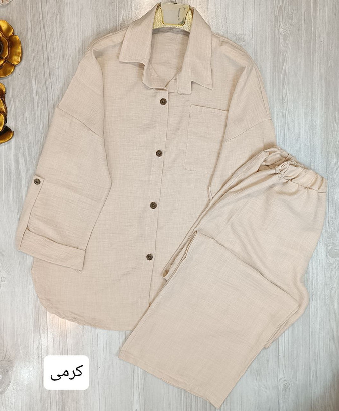 سفارش و خرید اینترنتی ست مانتو شلوار صوفیا کد 84548