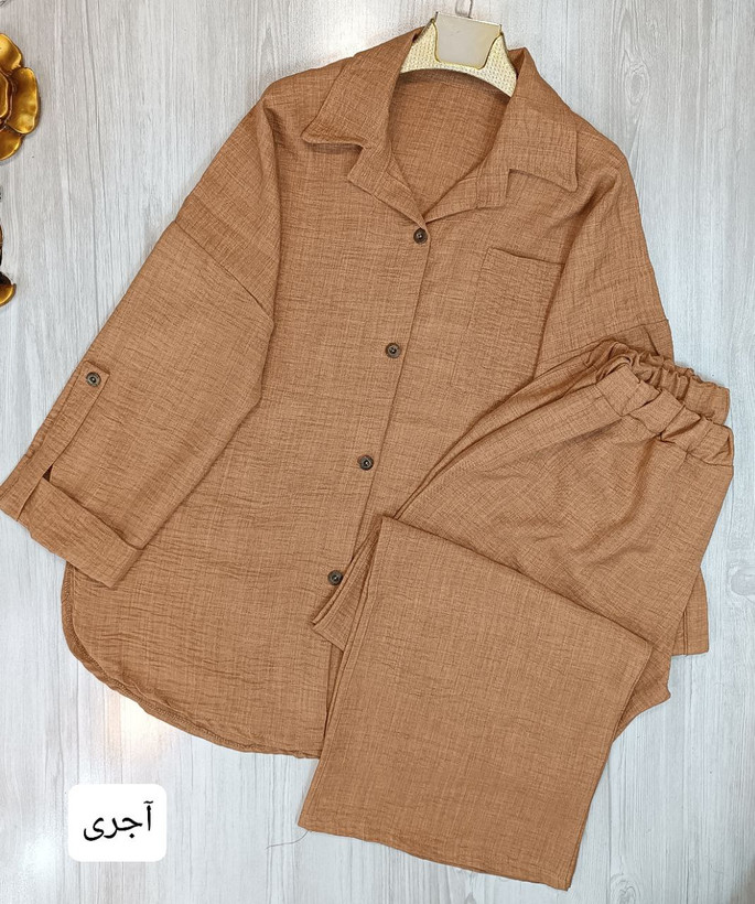 قیمت خرید اینترنتی ست مانتو شلوار صوفیا کد 84548