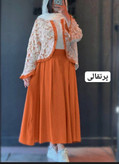 خرید اینترنتی و کت و دامن مزونی ترمه کد 85853
