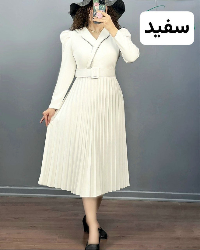 سفارش و خرید اینترنتی پیراهن زنانه مدل فریال کد 9973