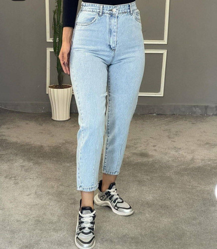 سفارش و خرید اینترنتی شلوار لی مام استایل کد 59581