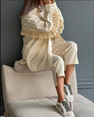 خرید و مشاهده قیمت شومیز شلوار هایا کد ۳۰۹۸