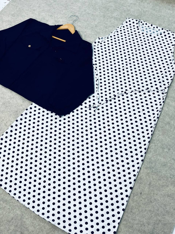 سفارش و خرید اینترنتی کت و سارافون ساحلی کد ۳۱۲۹