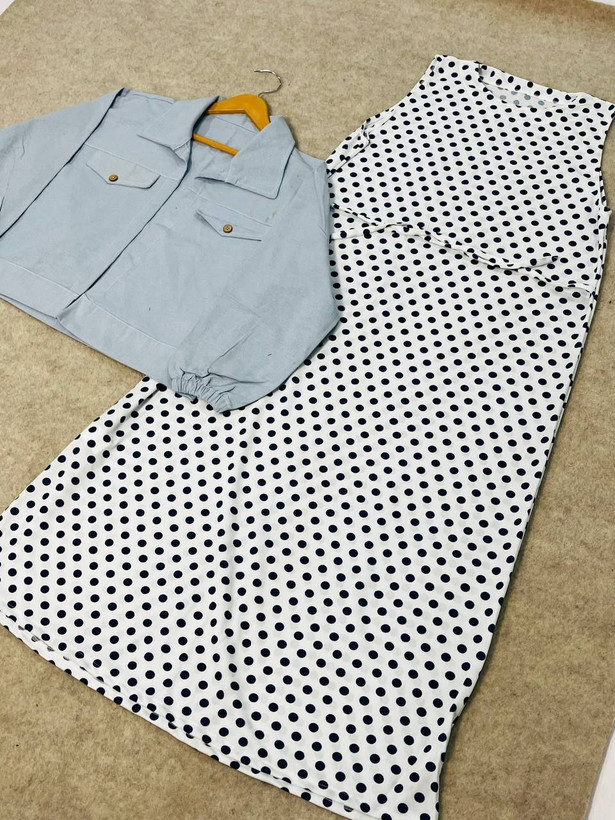 مشاهده قیمت و خرید کت و سارافون ساحلی کد ۳۱۲۹