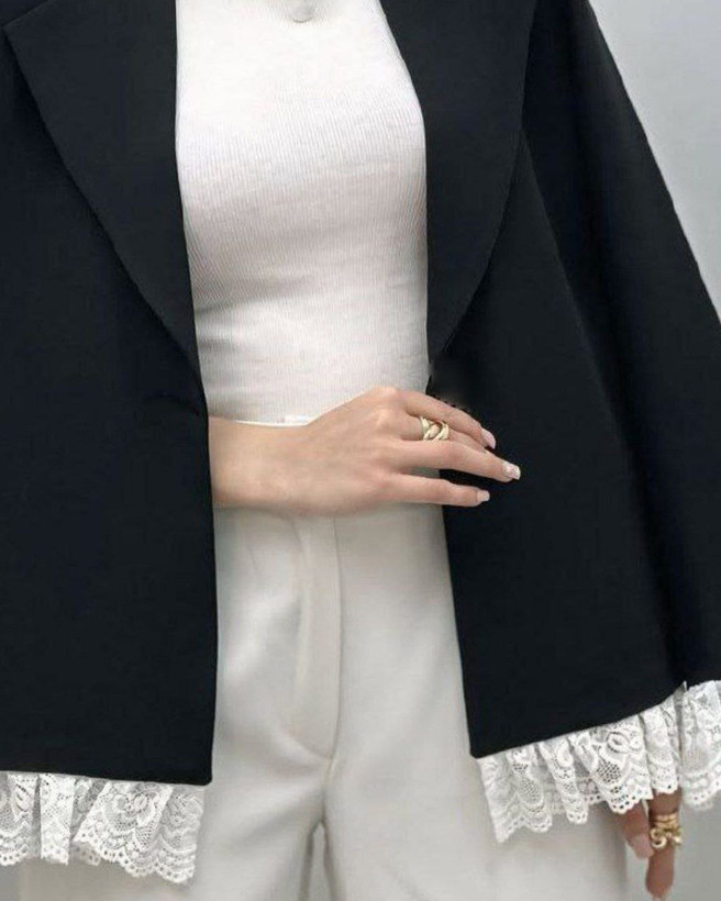 مشاهده قیمت و خرید کت و مینی اسکارف کد 63844