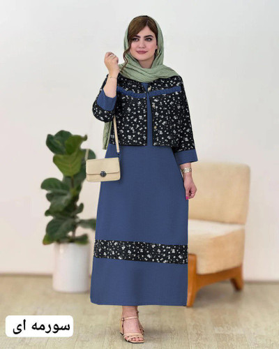 سفارش کت سارافون گلدار کد 85654