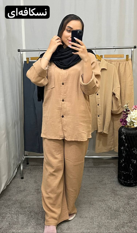 سفارش اینترنتی و آنلاین ست مانتو شلوار مهناز کد 6840