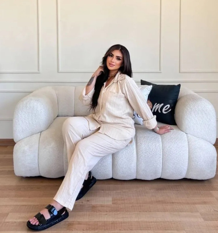 خرید اینترنتی ست مانتو شلوار کلیسا کد ۳۱۶۸