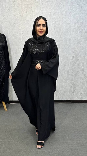 سفارش عبایی سردوشی دار مهگل کد 5197