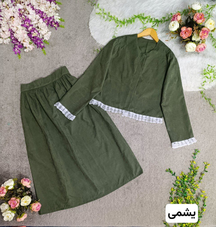 خرید آنلاین کت دامن پانین کد 9752