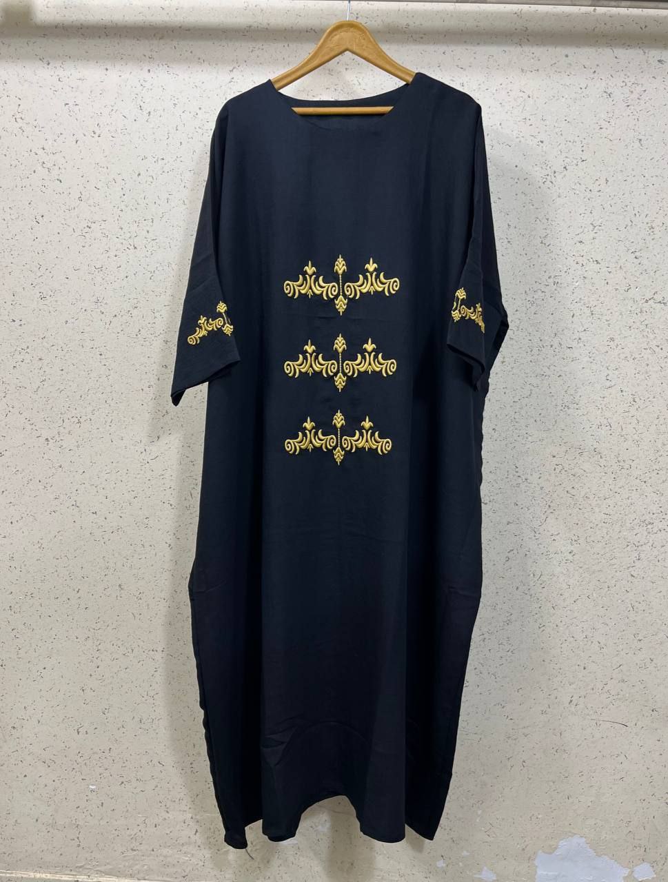 خرید اینترنتی مانتو عبایی کد 6914