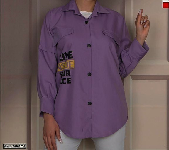 سفارش اینترنتی شومیز مانتویی اسپرت مارینا کد 44787