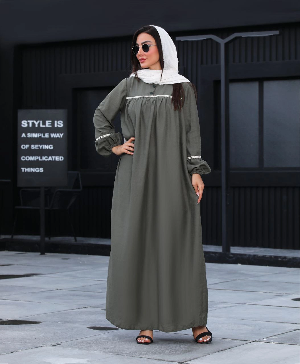 سفارش اینترنتی پیراهن زنانه طرح ماندانا کد 70888