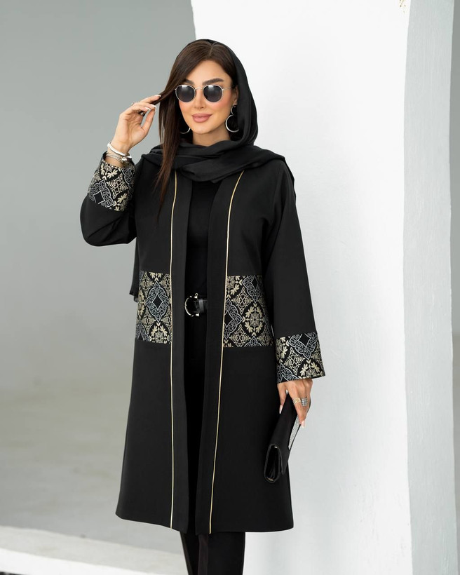 خرید اینترنتی مانتو افرا جدید کد 6132