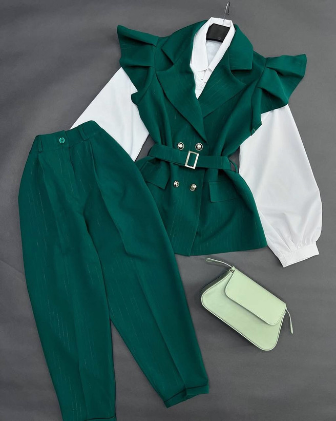 خرید اینترنتی سه تیکه مدل تانیا کد 86499