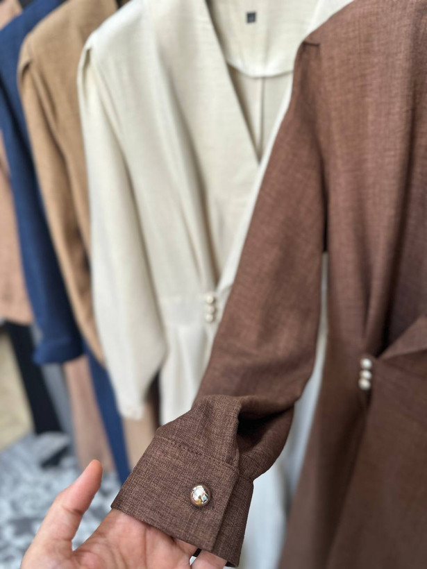 خرید و مشاهده قیمت مانتو بلند مدل صحرا کد 12591