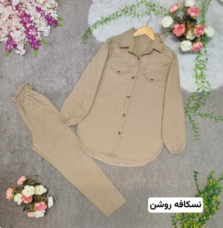 مشاهده قیمت ست مانتو شلوار مام کد 1559