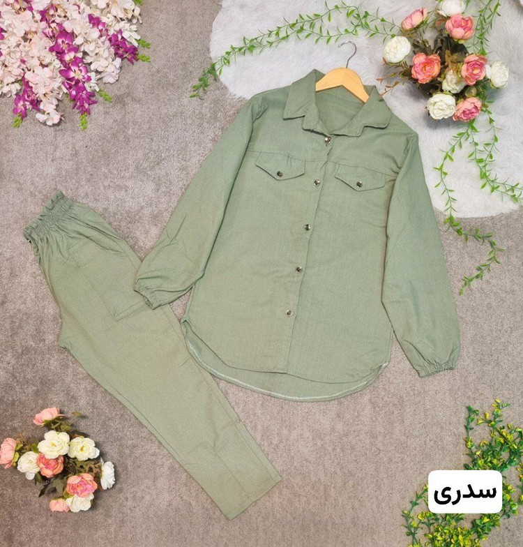 سفارش آنلاین ست مانتو شلوار مام کد 1559