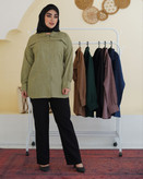 مشاهده قیمت و سفارش مانتو نیهان کد 86568