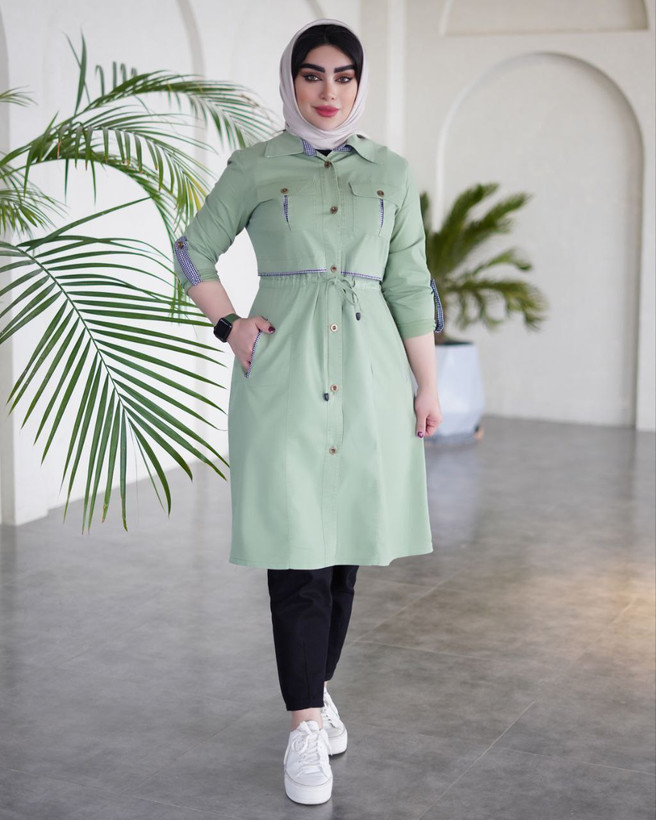 سفارش اینترنتی مانتو کتایون کد 86569