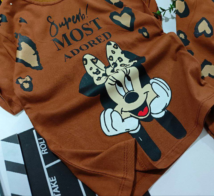 مشاهده قیمت ست بلوز شلوارک مینی موس کد 86547