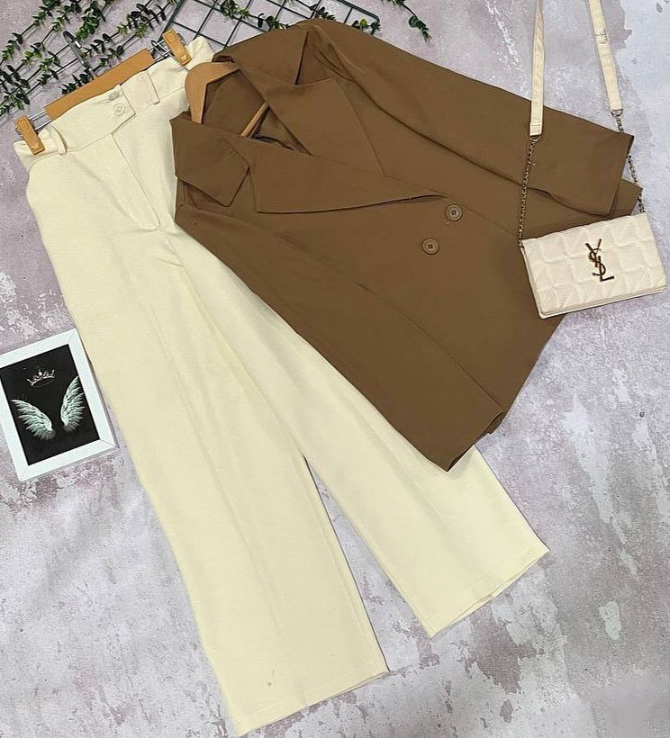 مشاهده قیمت ست کت و شلوار چاکلت کد 6691