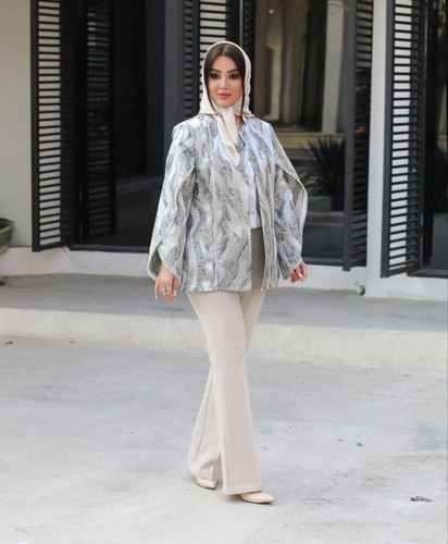 سفارش مانتو مزونی ابرا کد 17854