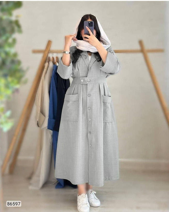 خرید اینترنتی پیراهن بلند دریس کد 86579