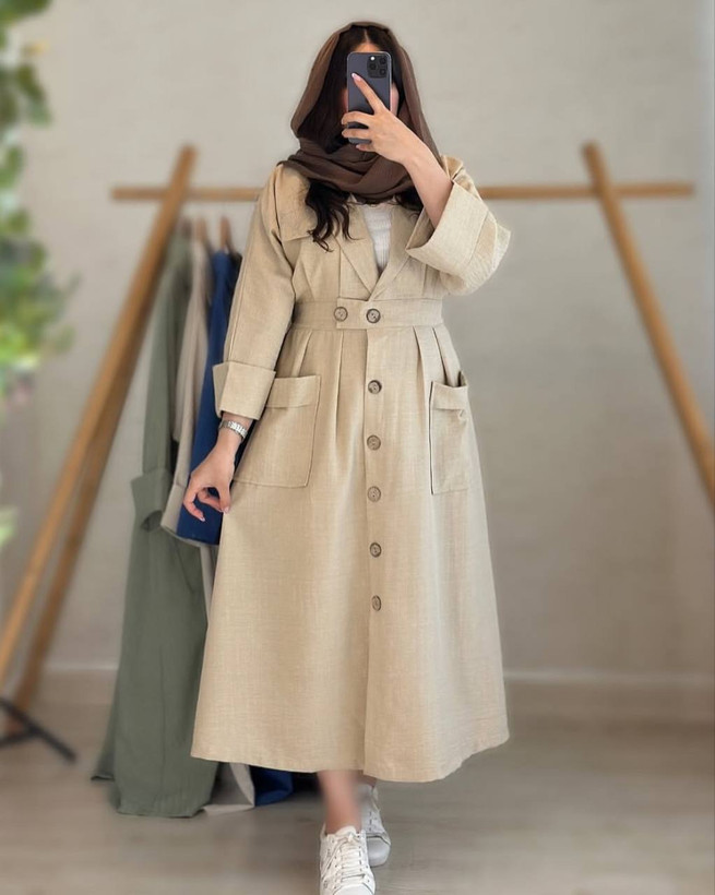 خرید پیراهن بلند دریس کد 86579