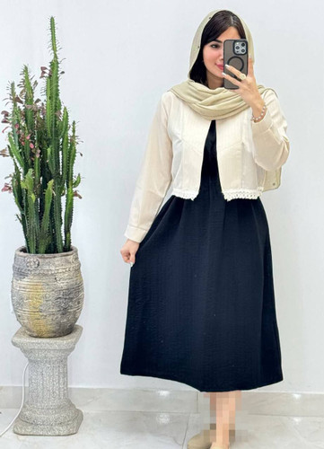 سفارش کت سارافون ریش دار کد 86608