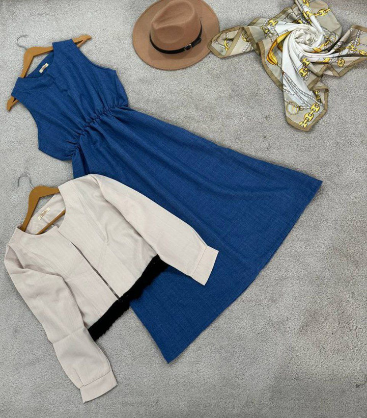 مشاهده قیمت کت سارافون ریش دار کد 86608