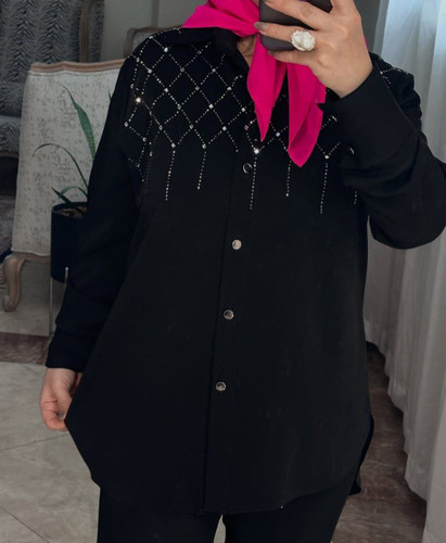 سفارش شومیز نگین دار کد 86561