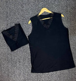 خرید تاپ یقه گیپوری کد 5522