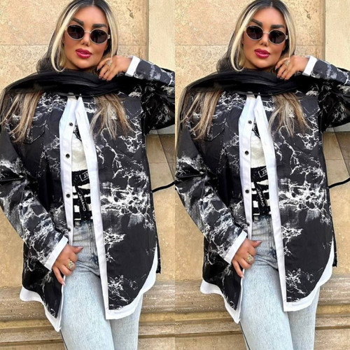 سفارش اینترنتی شومیز دو تیکه فریده کد 76154