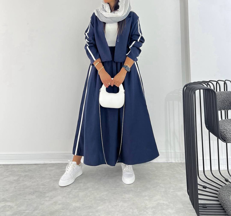 قیمت خرید اینترنتی کت دامن اسپرت مدل لی لی کد 86695