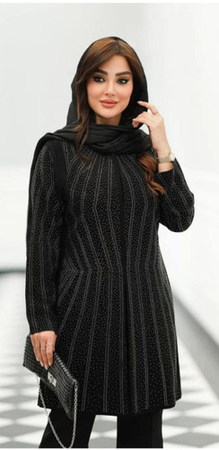 سفارش مانتو مجلسی آسمان کد 14954