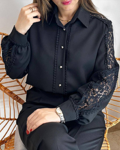 سفارش شومیز گیپور کد 100482