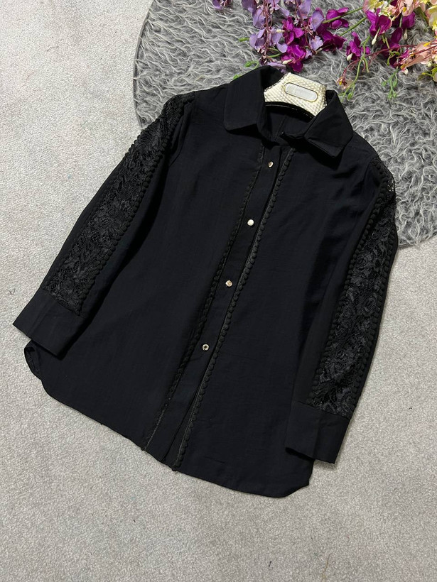 خرید شومیز گیپور کد 100482