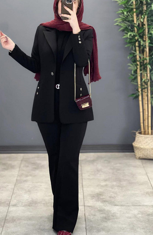 سفارش کت و شلوار رز کد 86723